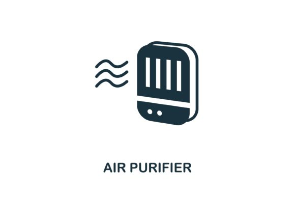 Air Purifier Icon: Clean Design for Modern Projects