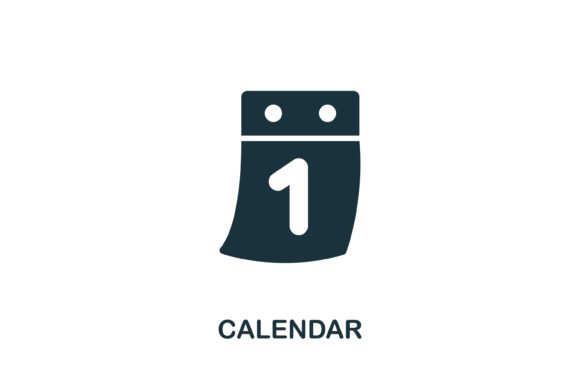 Calendar Icon: A Versatile Design Asset for Time Management Visuals