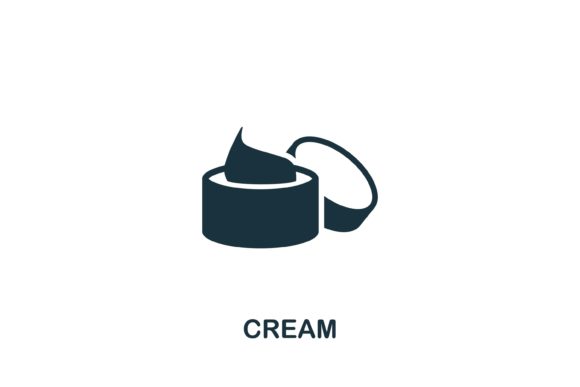 Cream Icon: Elevating Web Design with Minimalist Vector Graphics