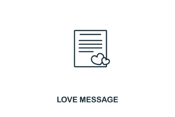Express Your Love with the Love Message Icon