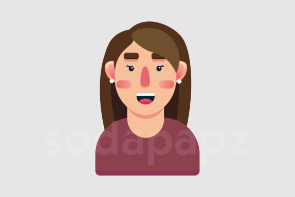 Family Character Icon - Mother 1: A Versatile Design Asset for Diverse Visual Projects