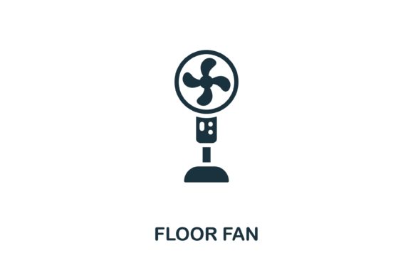 Floor Fan Icon: A Versatile Design Element for Modern Visual Projects