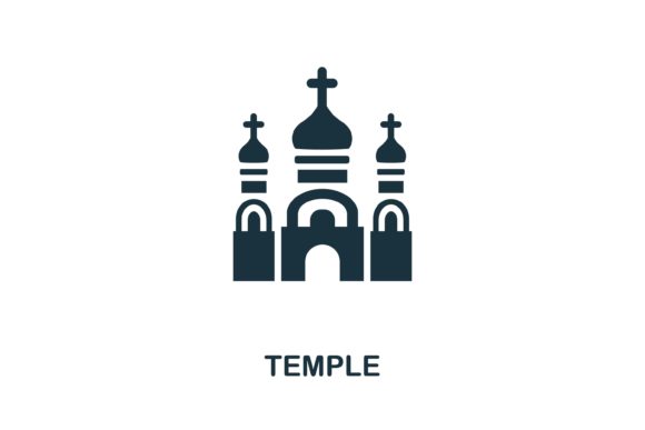 Integrating the Monochrome Temple Icon into Modern Digital Design